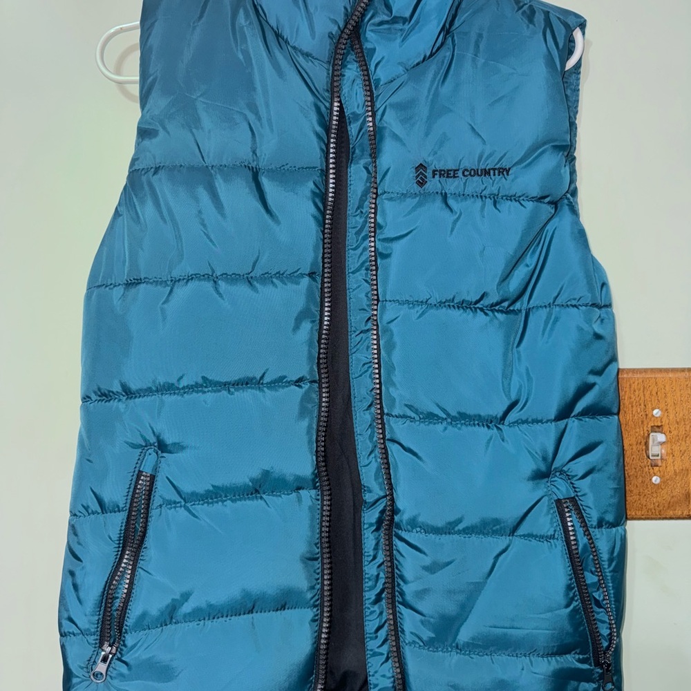 Free Country Blue Puffer Vest